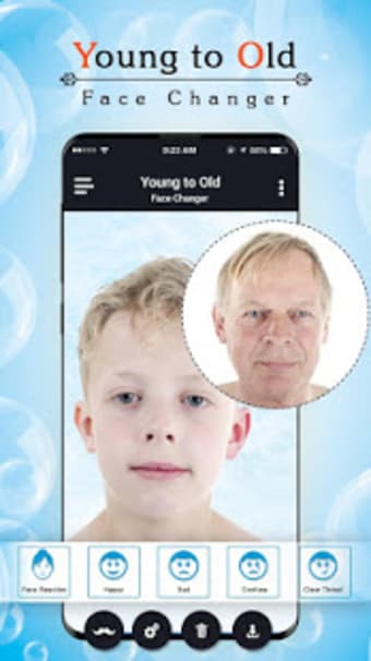 Face Change Young to Old Photo Maker App