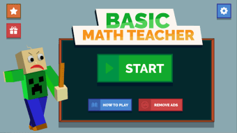 Basic Math Teacher - Solve Math  Explore School