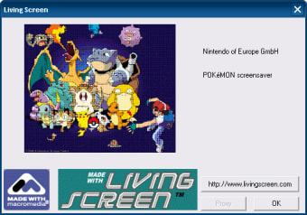 Pokemon Official Screensaver