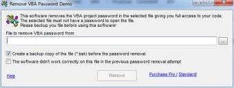 Remove VBA Password
