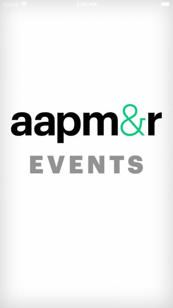 AAPMR Events