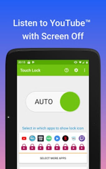Touch Lock - Touch Screen Locker for Video Players