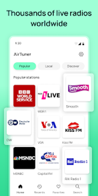 AirTuner - Radio Internet  FM