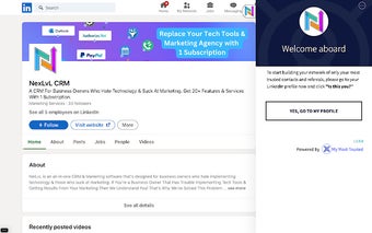 LinkedIn Plugin For NexLvL CRM