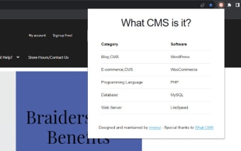 What CMS is it?