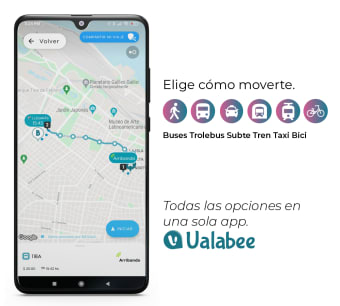 Ualabee - Stops and schedules
