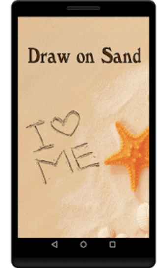 Draw on Sand Live Wallpaper