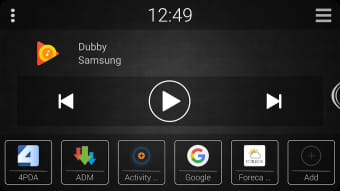 Grey Theme for Car Launcher