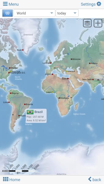 World atlas  world map MxGeo