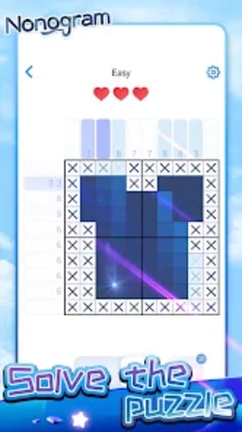 Nonogram Picture cross Jigsaw