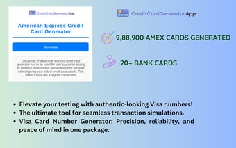 American Express Credit Card Generator