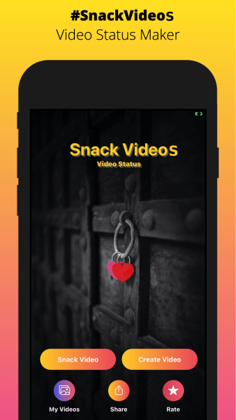 Snack Video Status - Vid Maker