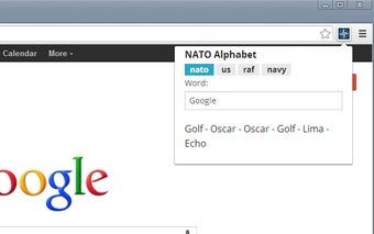 NATO Alphabet