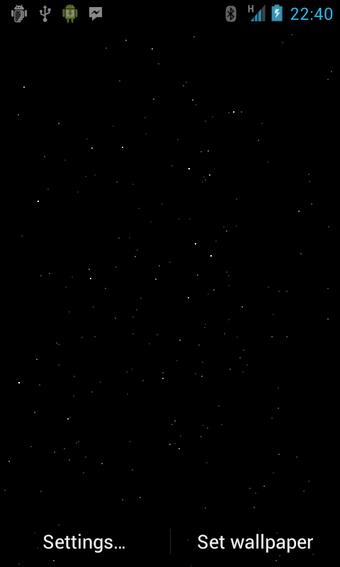 Smooth Starfield LiveWallpaper