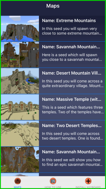 MineMaps for MCPE - Maps for Minecraft PE