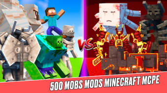 500 Mobs Mods Minecraft MCPE