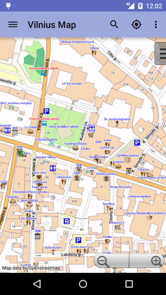 Vilnius Offline City Map