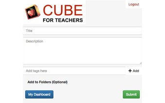 Cube For Teachers