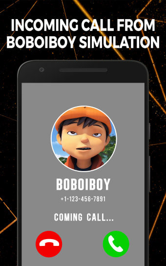 Boboiboy Fake Video Call Prank