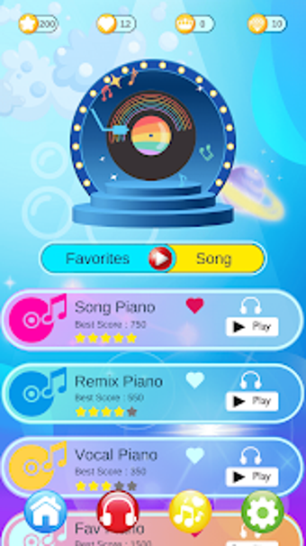 Picus Piano Juegos Tiles