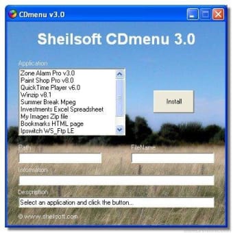 Sheilsoft CDMenu