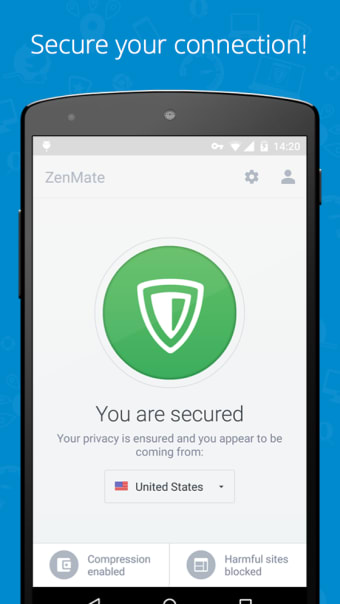 ZenMate VPN - WiFi VPN Security  Unblock