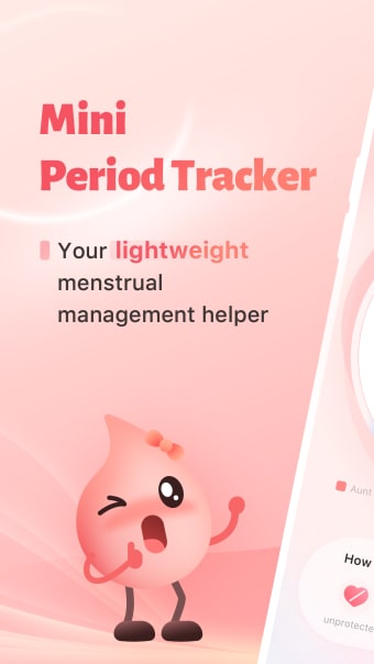 Mini Period Tracker - Calendar