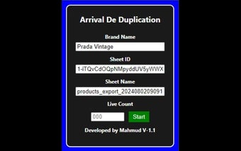 ASL ARRIVAl DEDUPLICATION