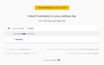 Bar Translate