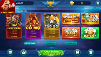 Game Bai Lang nho - Danh bai doi thuong Online