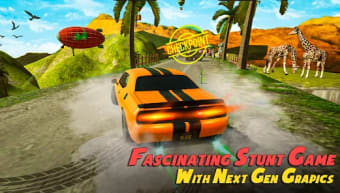 Extreme Safari Car Stunt Game