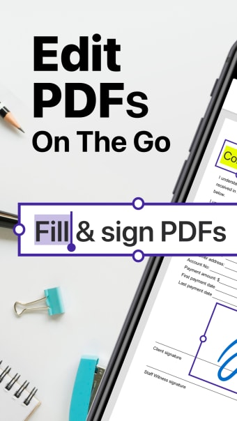 TapPDF - PDF Editor  Sign