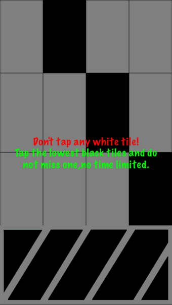 Touch The Black Tiles Only Free HD - Dont Step On White Blocks