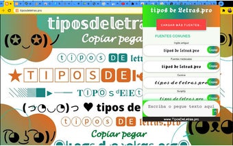 Tipos De Letras bonitas diferentes Fuentes