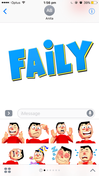 Faily Stickers