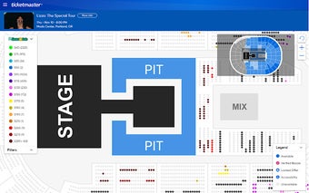 Shows on Sale Price Map Tool