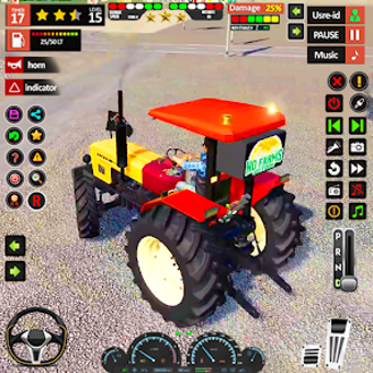 Indian Tractor : Farming Games