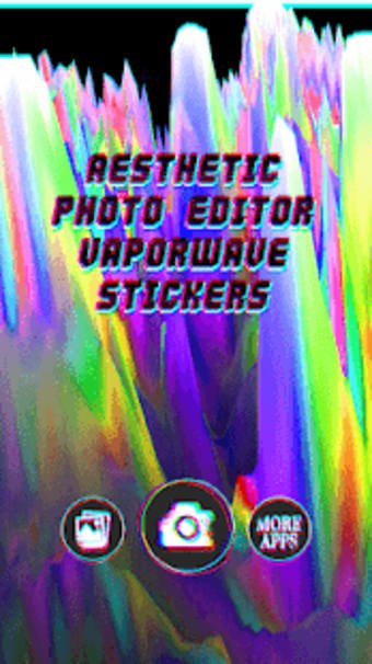 Aesthetic Photo Editor: Vaporwave Stickers