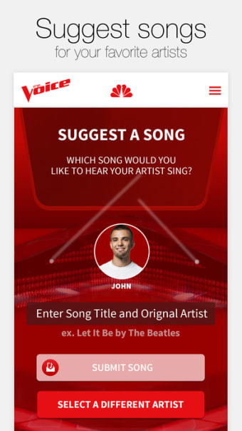 The Voice Official App on NBC