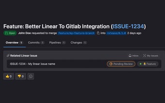 Better Linear to Gitlab Integration