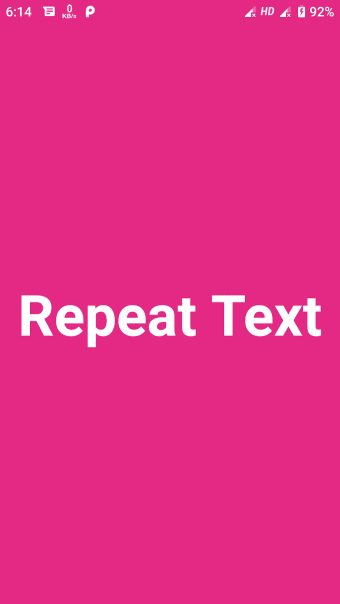 Repeat Text