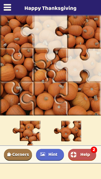 Happy Thanksgiving Puzzle