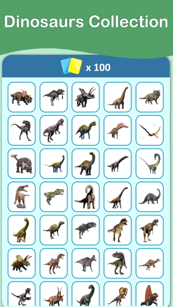 Dino World : 100 Dinosaurs