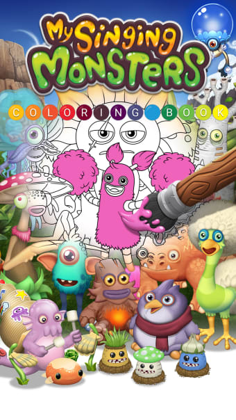 My Singing Monsters: Coloring Book