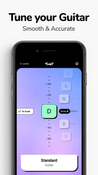 TUNY: Tuner for Guitar  more