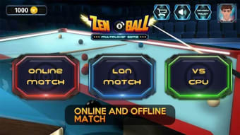 Zen 8 Ball Multiplayer Game