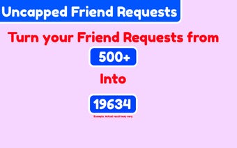 Uncapped Roblox Friend Requests