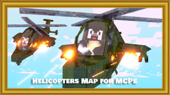 Helicopters Map for MCPE