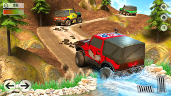 Real Offroad SUV Jeep Driving