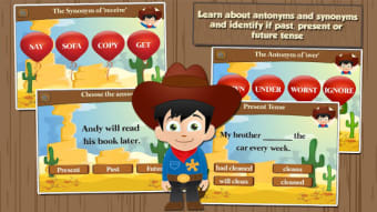 Cowboy Learning Games Grade 2